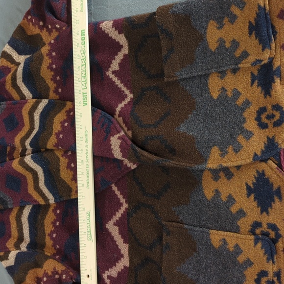 Vintage Rafaella Southwest coatigan M - Picture 7 of 15